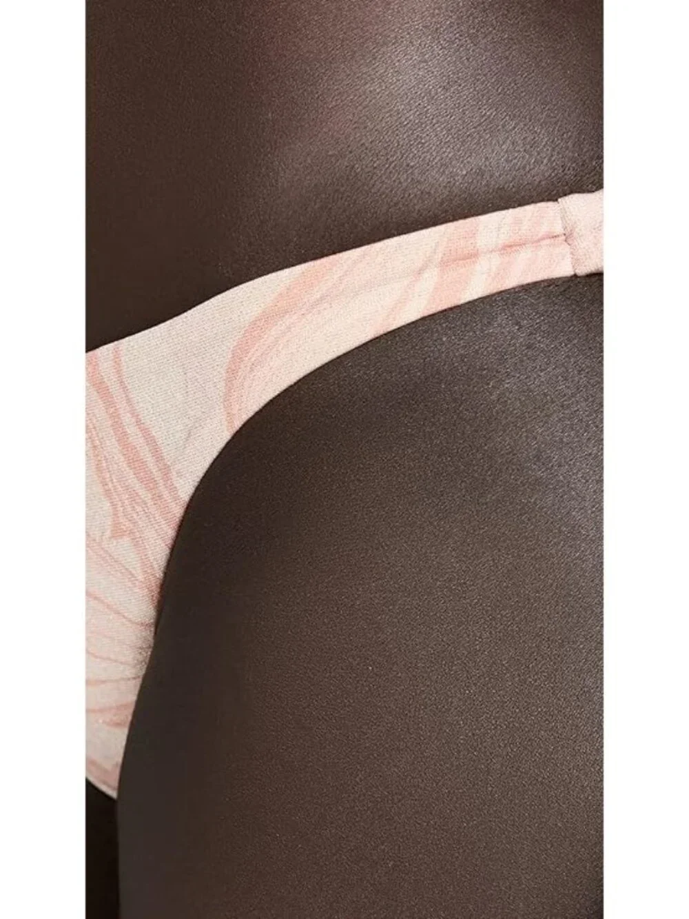 L*Space Camacho Bikini Bottom in All Swirled Up New Womens Swimsuit
